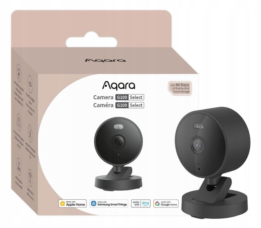 Aqara Camera G100 Select Czarna | Kamera IP | 1296p
