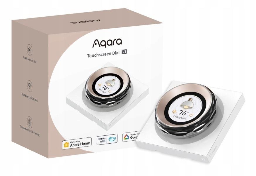 Panel sterowania Aqara Touchscreen Dial V1 EU Biały Wi-Fi, Bt DS-K01D