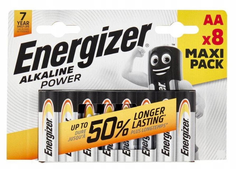 Bateria LR6 / AA Energizer Alcaline Power (blister 8 szt.)