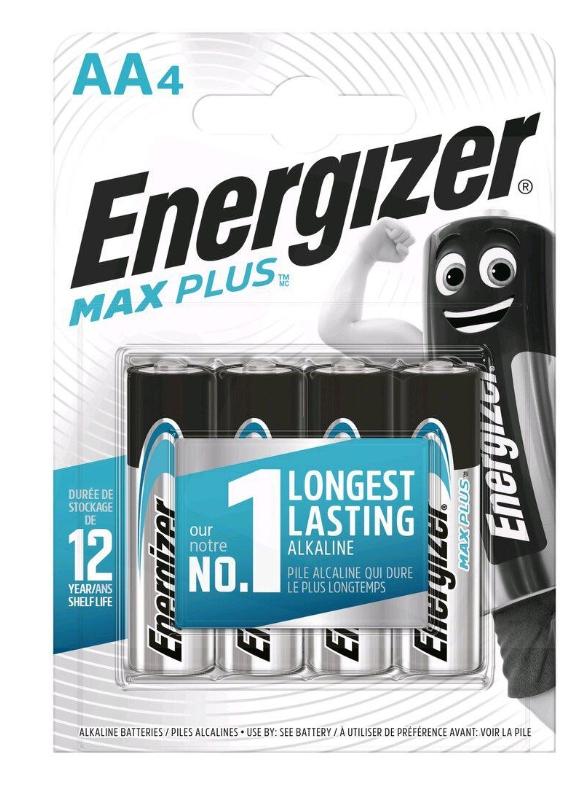 Bateria LR6 / AA Energizer MAX Plus (blister 4 szt.)