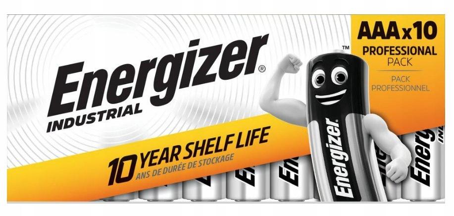 Bateria LR03 / AAA Energizer Industrial (box 10 szt.)