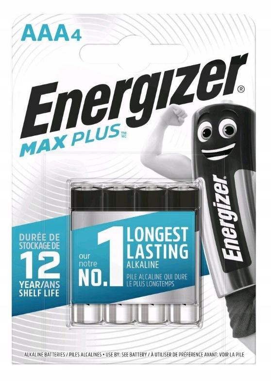 Bateria LR03 / AAA Energizer MAX Plus (blister 4 szt.)