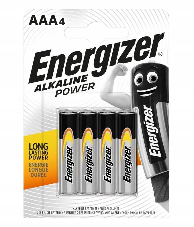 Bateria LR03 / AAA Energizer Alcaline Power (blister 4 szt.)
