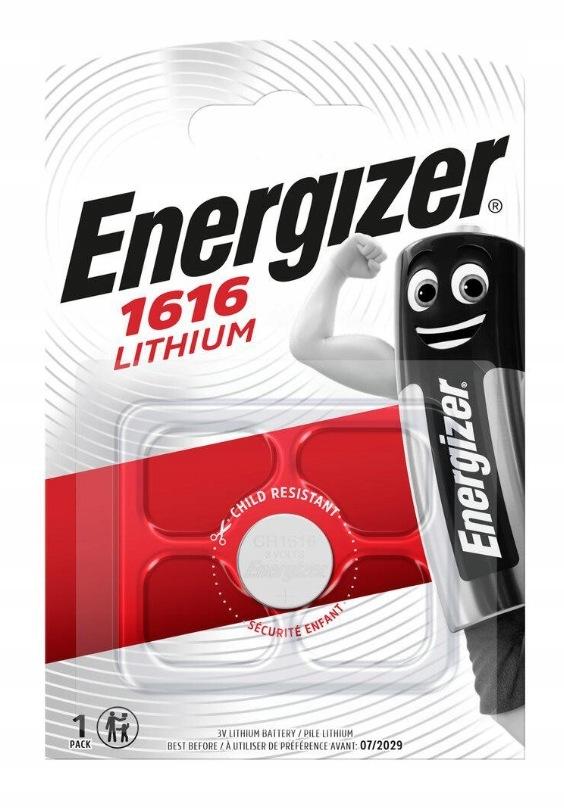Bateria CR1616 Energizer Lithium (blister 1 szt.)