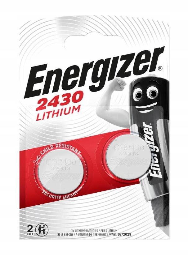 Bateria CR2430 Energizer Lithium (blister 2 szt.)