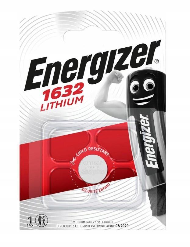 Bateria CR1632 Energizer Lithium (blister 1 szt.)