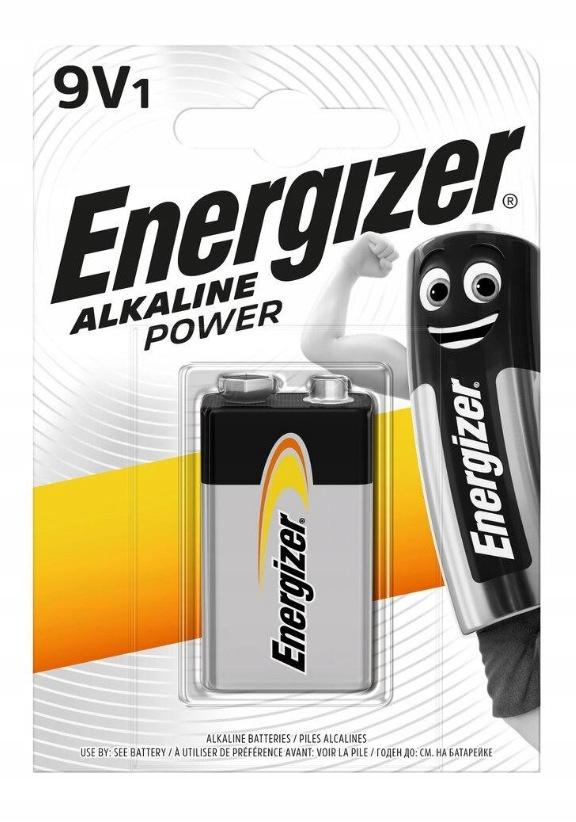 Bateria 6LR61 9 V Energizer Alcaline Power (blister 1 szt.)