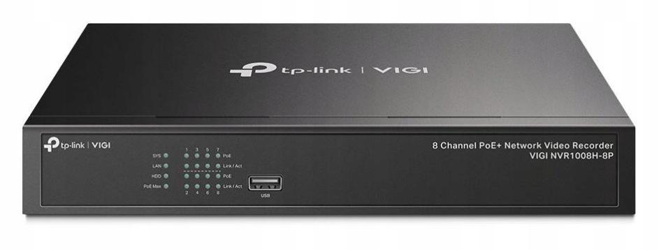 REJESTRATOR TP-LINK VIGI NVR1008H-8P