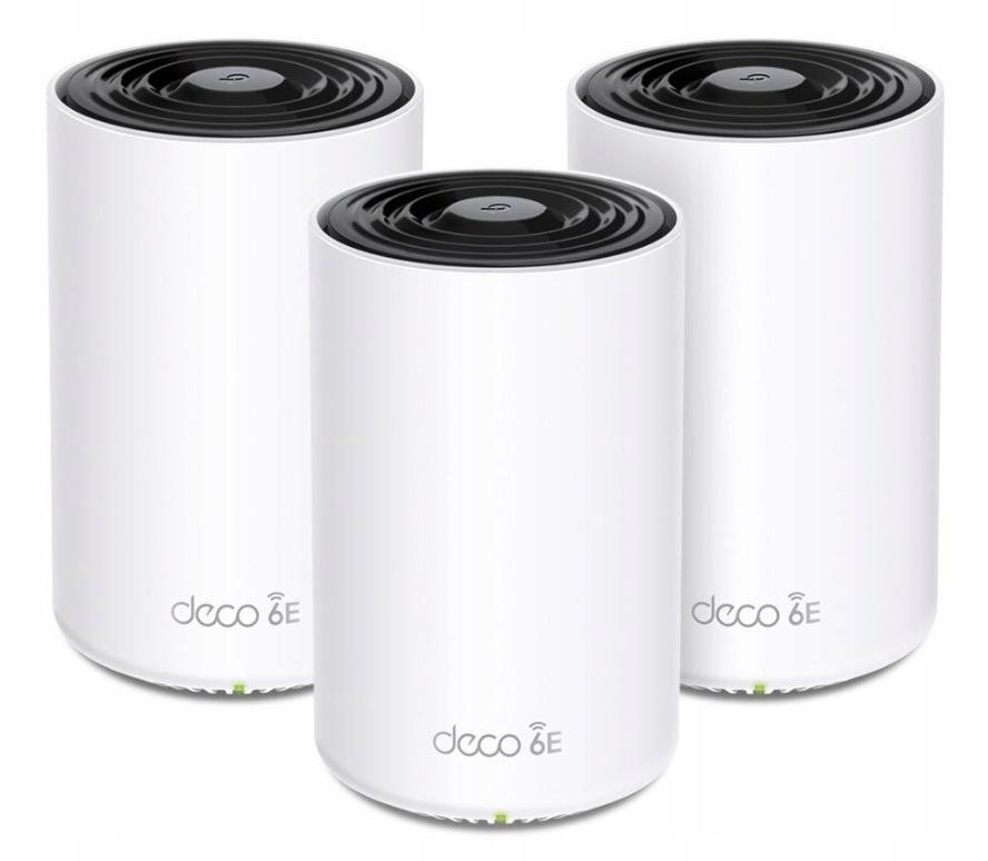DOMOWY SYSTEM MESH WIFI TP-LINK Deco XE75 Pro(3-pack)