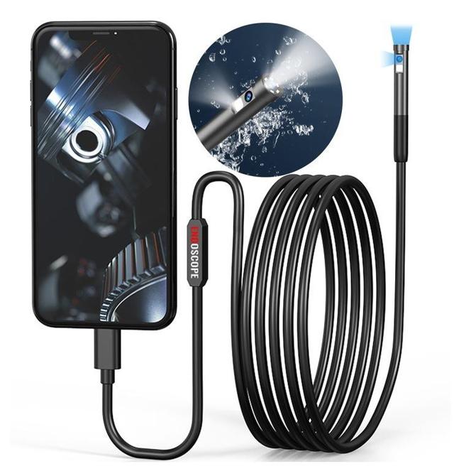 Kamera INSPEKCYJNA DUO ENDOSKOP DWIE KAMERY 2M 7LED 2xFHD WIFI do iPHONE