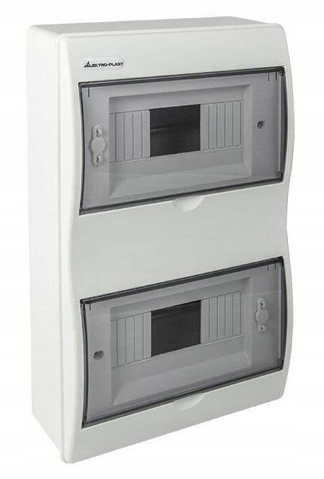 Rozdzielnica n/t RN-16 Fala (N+PE) IP40 403x238x95mm, biała | Elektro-Plast