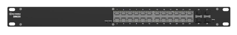 Teltonika SWM281 switch przemysłowy 24xGE 4xSFP (SWM281000200)