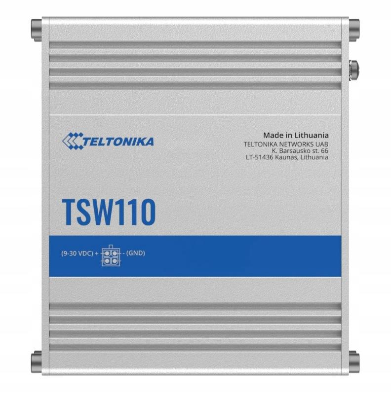 Teltonika TSW110 switch przemysłowy 5xGE (TSW110000000)