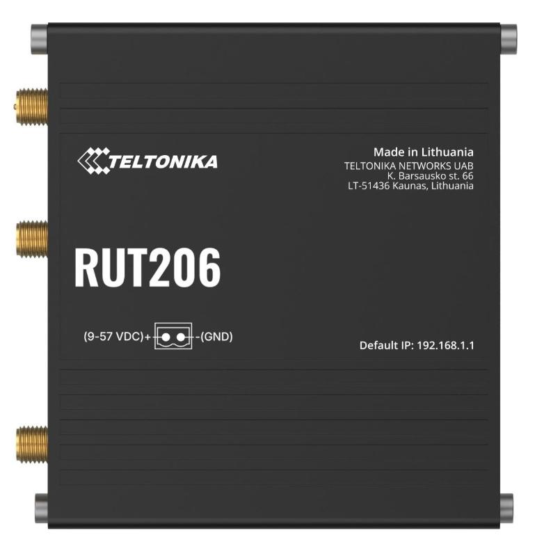 Teltonika RUT206 router przemysłowy 4G / LTE (RUT206010000)