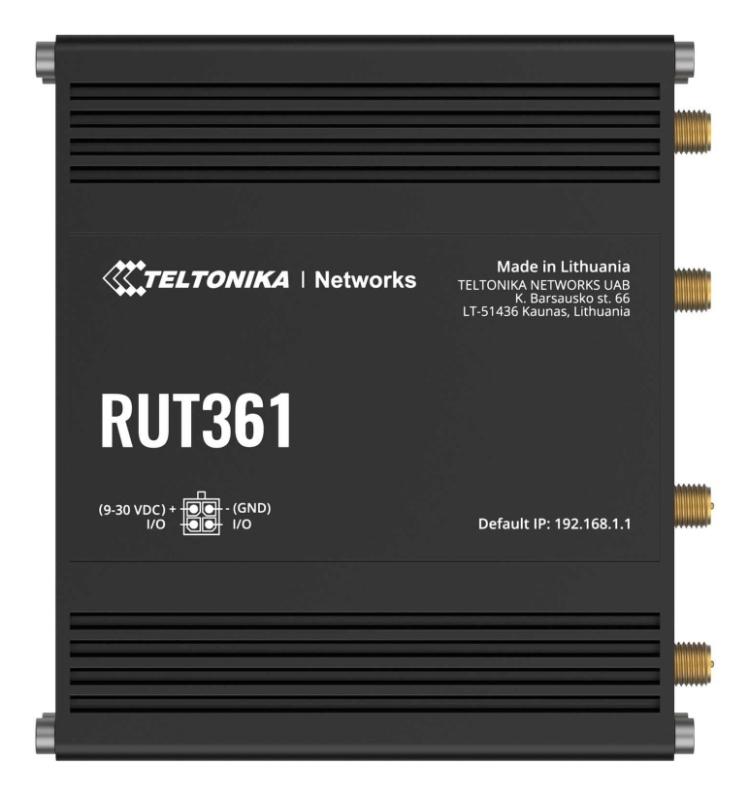 Teltonika RUT361 router przemysłowy 4G / LTE (RUT361100000)