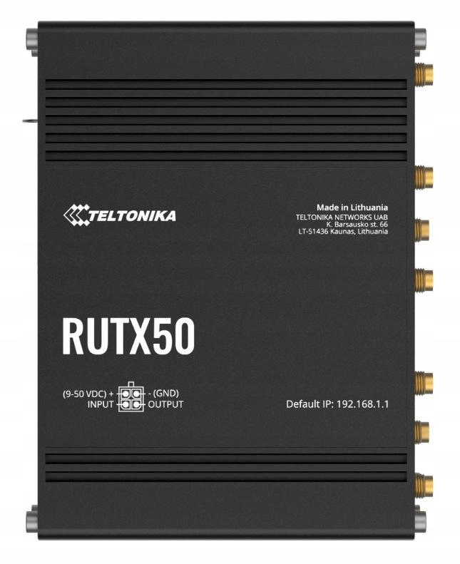 Teltonika RUTX50 router przemysłowy 5G (RUTX50000000)