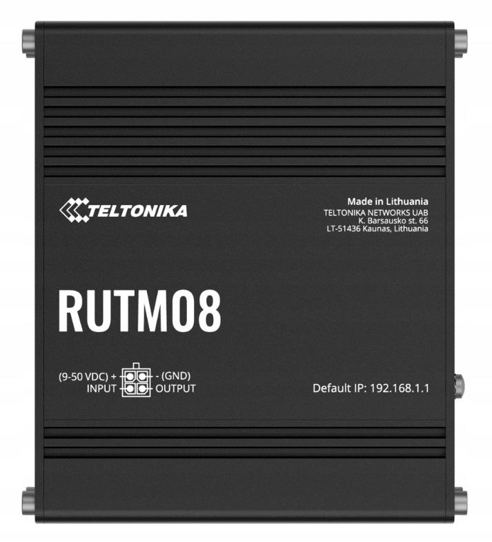 Teltonika RUTM08 router przemysłowy (RUTM08000000)