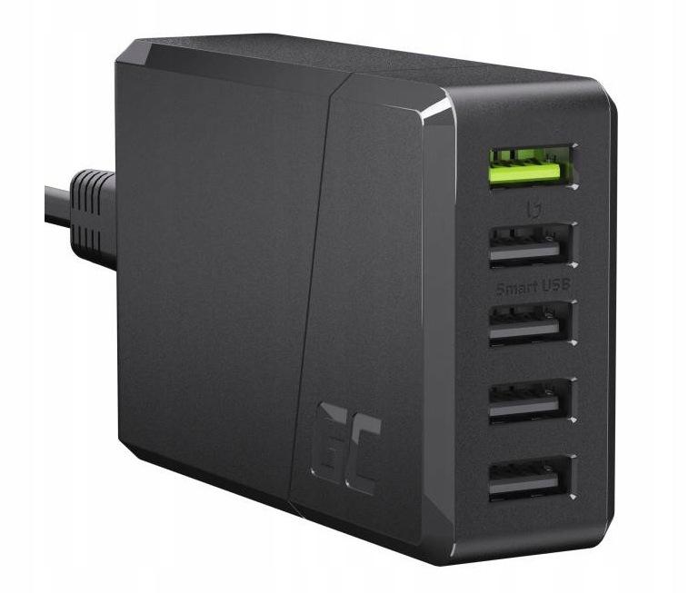 ŁADOWARKA SIECIOWA Green Cell CHARGESOURCE 5 5xUSB 52W CHARGC05