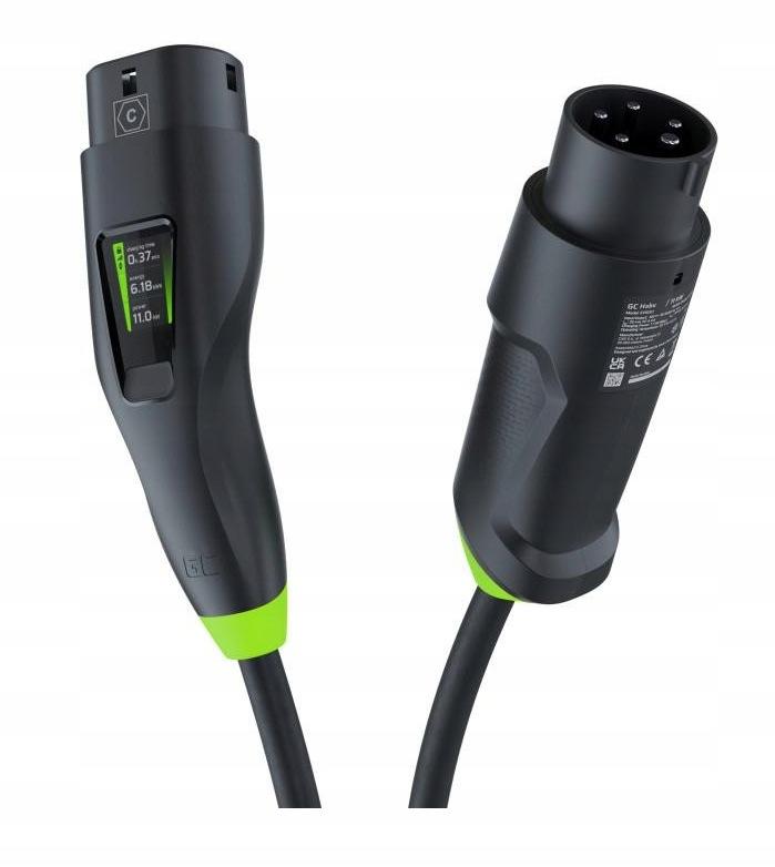 ŁADOWARKA DO SAMOCHODÓW ELEKTRYCZNYCH 2w1 Green Cell Habu EVGC01