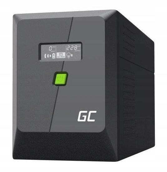 UPS ZASILACZ AWARYJNY Greencell PowerProof 1500VA 900W LCD