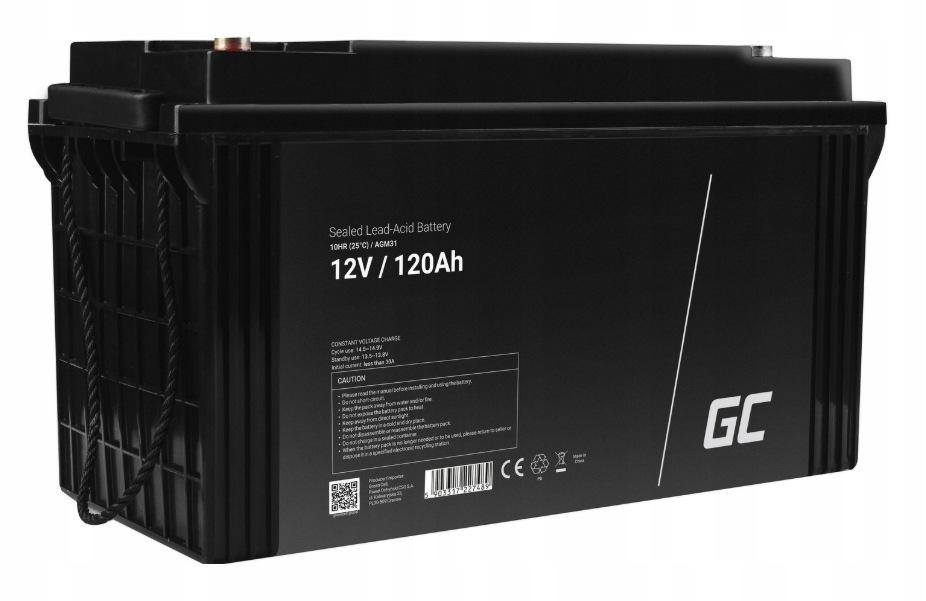 AKUMULATOR AGM Green Cell VRLA 12V 120Ah