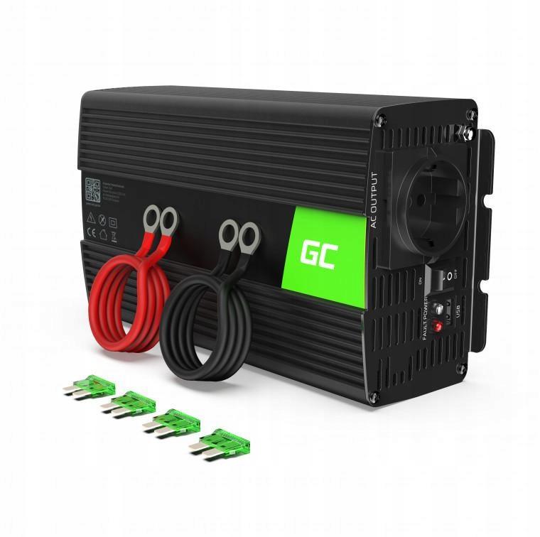 PRZETWORNICA NAPIĘCIA INWERTER Green Cell 12V / 230V 3000W/6000W INV12