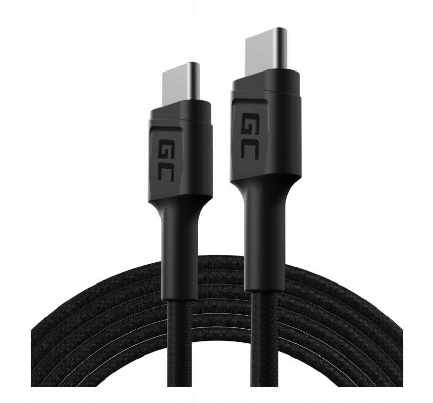 KABEL USB-C / USB-C Green Cell POWERSTREAM 120cm PD 60W KABGC30