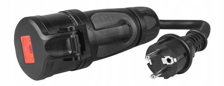 PRZEJŚCIOWKA ADAPTER SIŁOWY Green Cell CZERWONY CEE 16A 400V 5P EVAK01