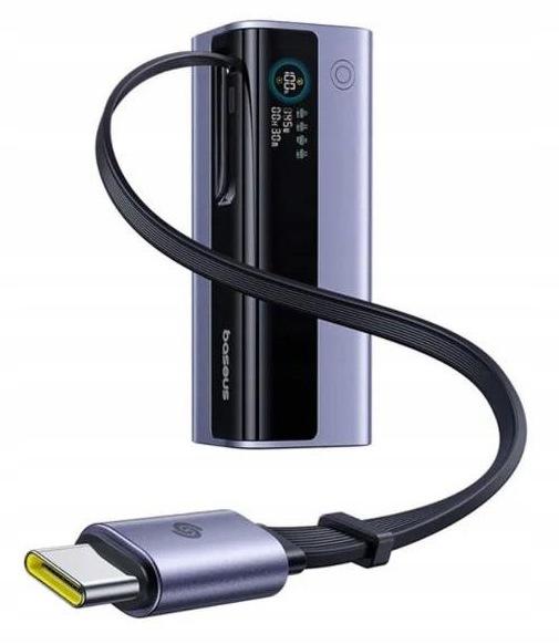 Powerbank Baseus EnerGeek GR11 20000 mAh 145 W USB-A 2x USB-C szary