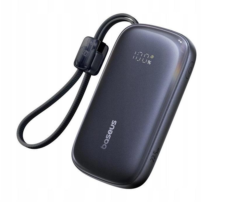 Powerbank Baseus EnerFill FC21 10000 mAh 22,5 W USB-A USB-C czarny