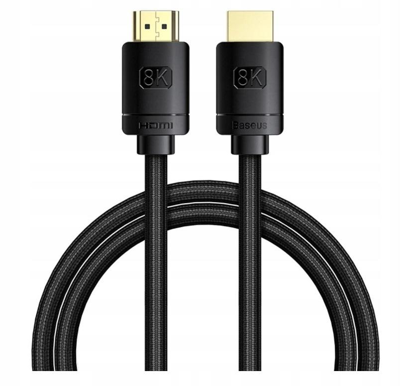 Kabel HDMI Baseus High Definition Series 8K 1m - czarny