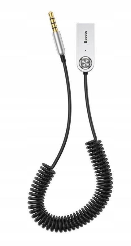 Baseus BA01 odbiornik dźwięku Bluetooth 5.0 kabel adapter audio AUX jack