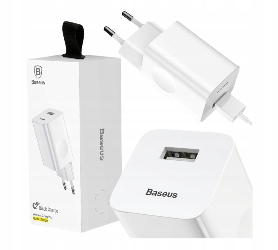 ŁADOWARKA SIECIOWA Baseus Quick Charger CCALL-BX02 24W 1x USB-A QC 3.0