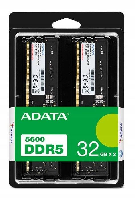 Pamięć DDR5 Adata Premier 5600 DIMM 32GB (2x16GB) CL46