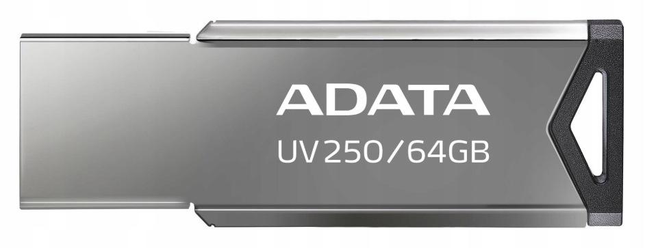Adata Pendrive UV250 64GB USB2.0 Metal