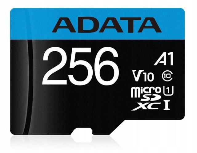 Adata microSD Premier 256GB UHS1/CL10/A1+adapter