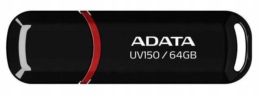 Adata Pendrive UV150 64GB USB3.2 czarny