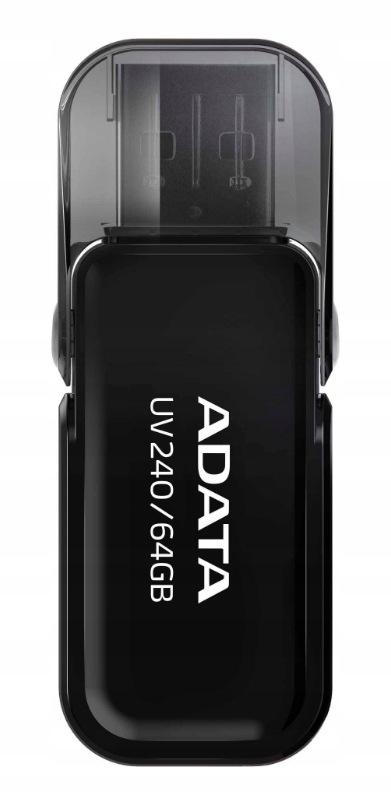 Adata Pendrive UV240 64GB USB 2.0 Czarny