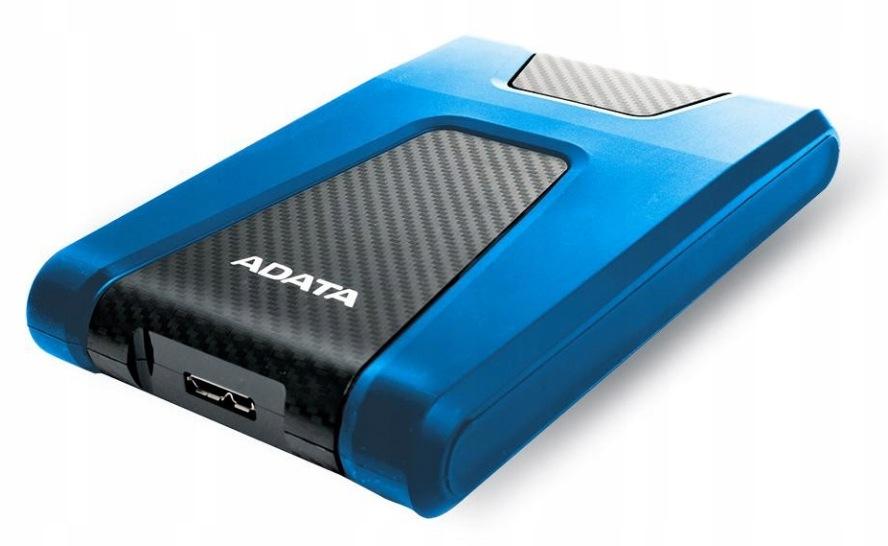 Adata DashDrive Durable HD650 2TB 2.5'' USB3.1 Niebieski