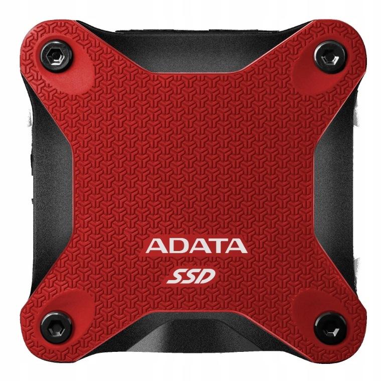 Dysk Zewnętrzny SSD Adata SD620 512GB czerwony