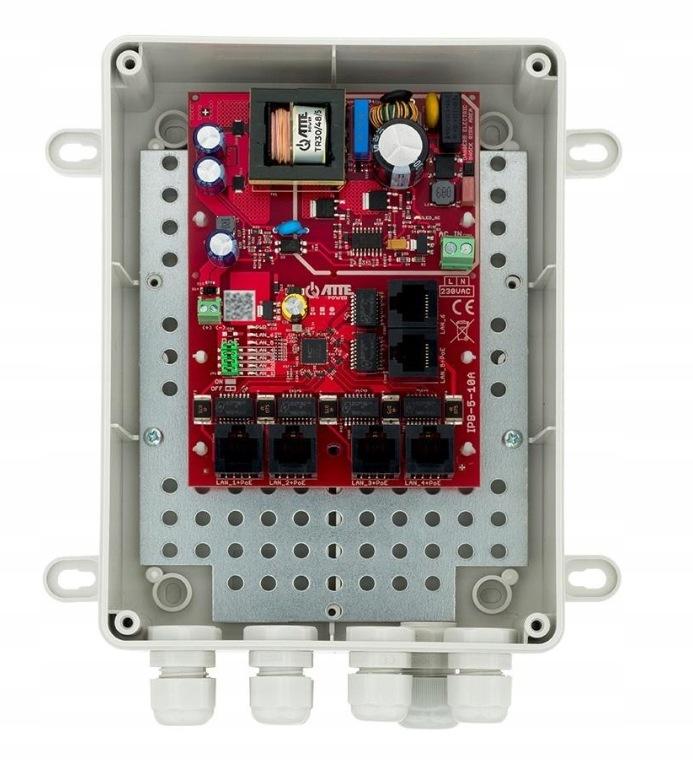 SWITCH 5-PORTOWY POE ATTE IPB-5-10A-M2