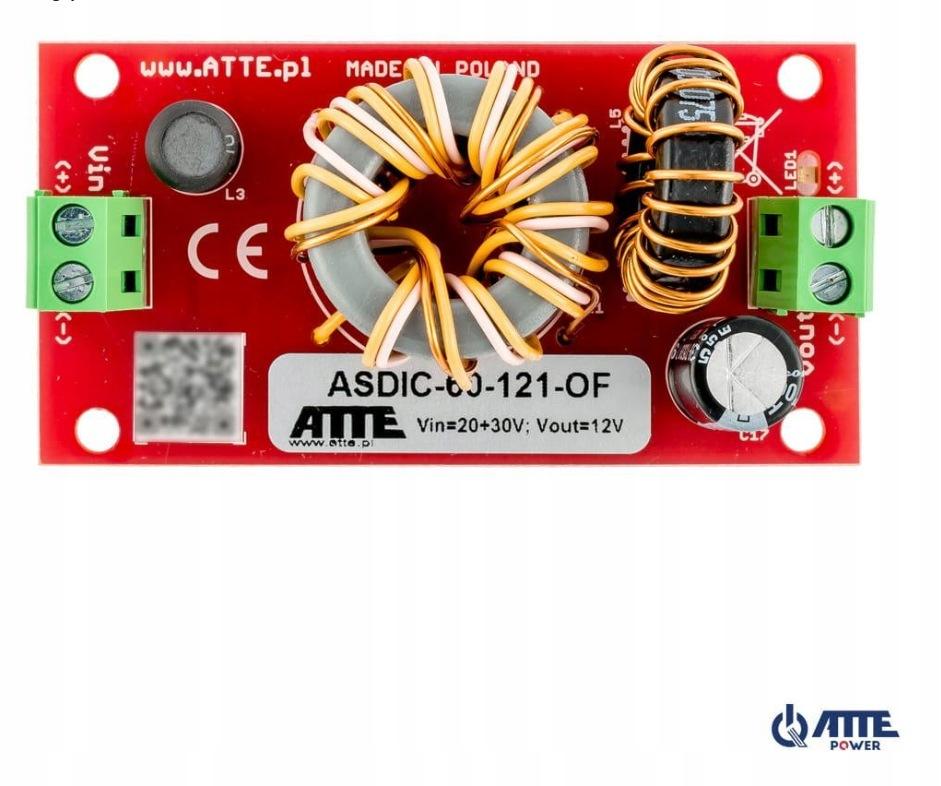 Przetwornica DC/DC ATTE ASDIC-60-121-OF