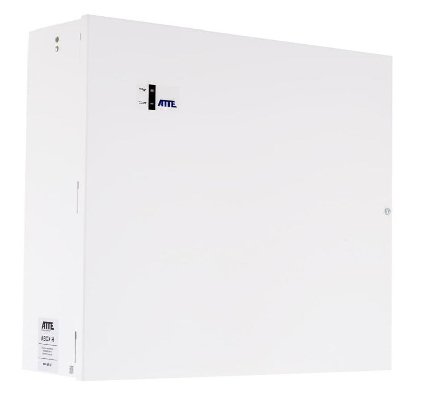 Zestaw do 17 kamer IP switch PoE 17P+1UP ATTE IP-17-11-H