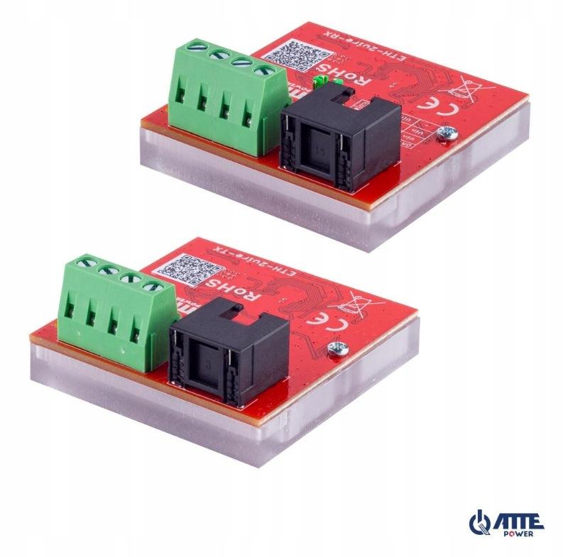 Zestaw konwerterów ATTE ETH-2wire-A-SET