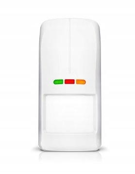 SATEL ZEWNĘTRZNY DUALNY CZUJNIK RUCHU OPAL PRO, BEZ UCHWYTU (BIAŁY)