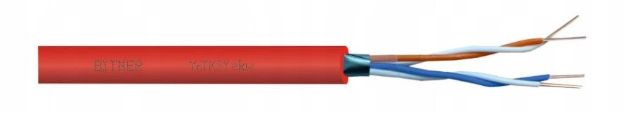 KABEL SYGNALIZACJI PPOŻ BITNER YnTKSYekw 1x2x0,8 - 100m