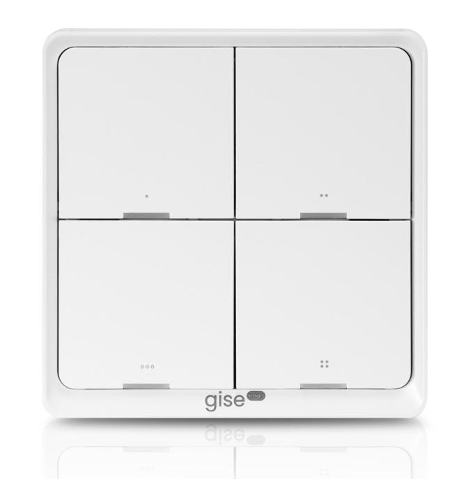 GISE Smart Przycisk Scen Zigbee | Tuya | GSBT-ZB
