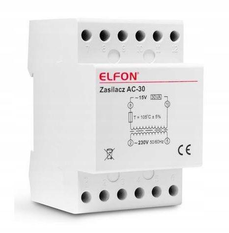 ZASILACZ AC-30 15V 2A ELFON OPTIMA