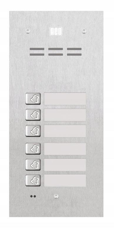 ACO FAM-P-6NPACC panel podtynkowy 6-lokali czyt. brel.