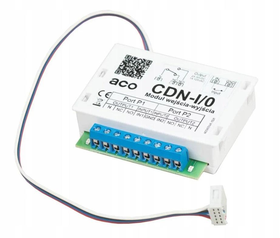 ACO CDN-I/O Moduł przekaźnikowy dodatkowych wejść i wyjść do CDNP FAMILIO